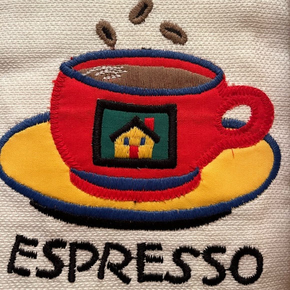 2 VTG Barth and Dreyfuss of California Espresso kitchen towels - Picture 2 of 4